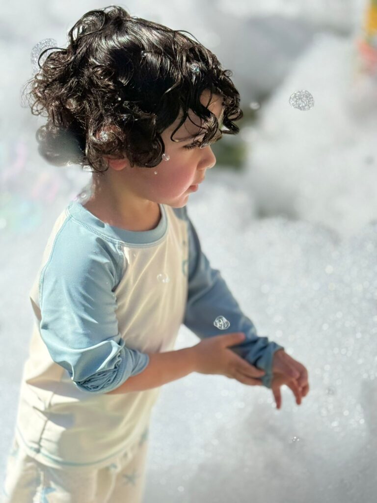 Child at work in a Montessori classroom